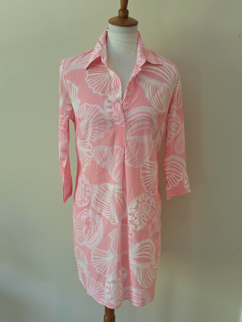 Lilly Pulitzer Women’s Pink Shell-Print Dress Tunic